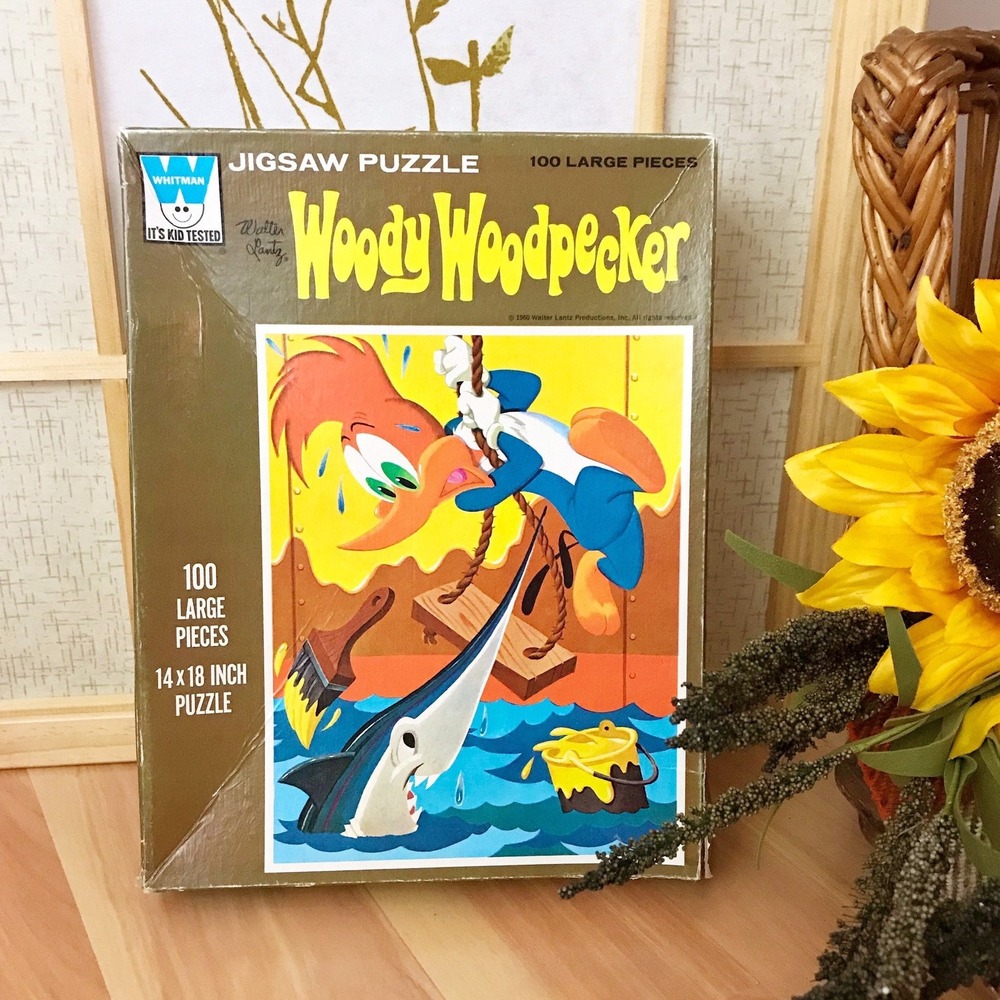Vintage Woody Woodpecker 100 Piece Puzzle